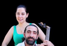 Fadi and Zeina jam at home