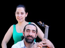 Fadi and Zeina jam at home