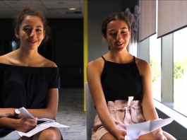 Interview with 16-year-old twins, Sarah and Maya