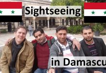 German Tourist in Damascus, June 2019